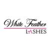 White Feather Lashes