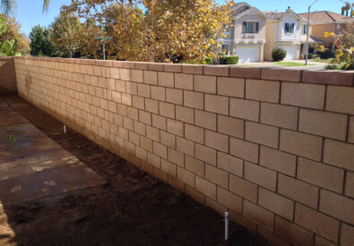 Orange County Block Wall