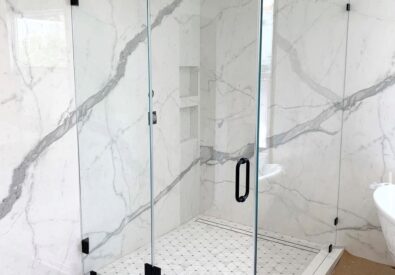 Orange Mirror And Glass