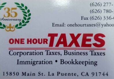 One Hour Taxes
